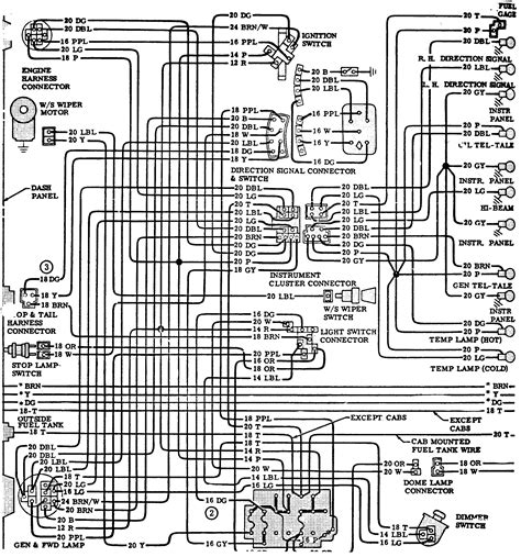 1976 chevrolet truck wiring diagram 